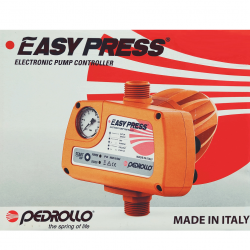 Pedrollo Easy press áramlásérzékelő nyomásmérő órával